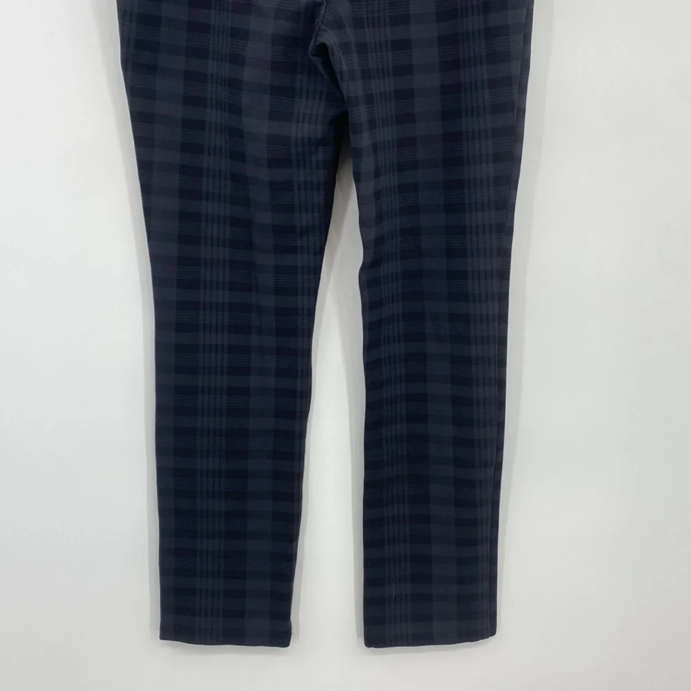 Atelier‎ Luxe Boutique Trouser Pants Womens Size 6 Gray Black Plaid Check Skinny - Picture 7 of 11